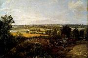 John Constable The Stour-Valley with the Church of Dedham oil painting artist